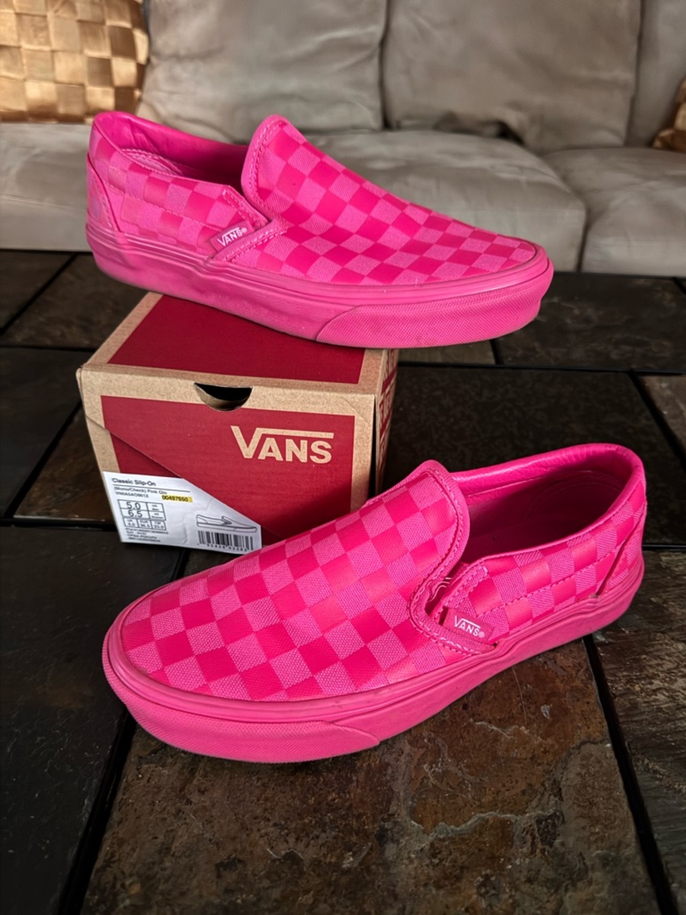 Hot Pink Vans